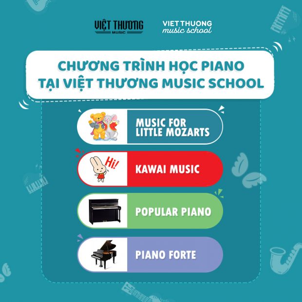 học đàn piano đệm hát